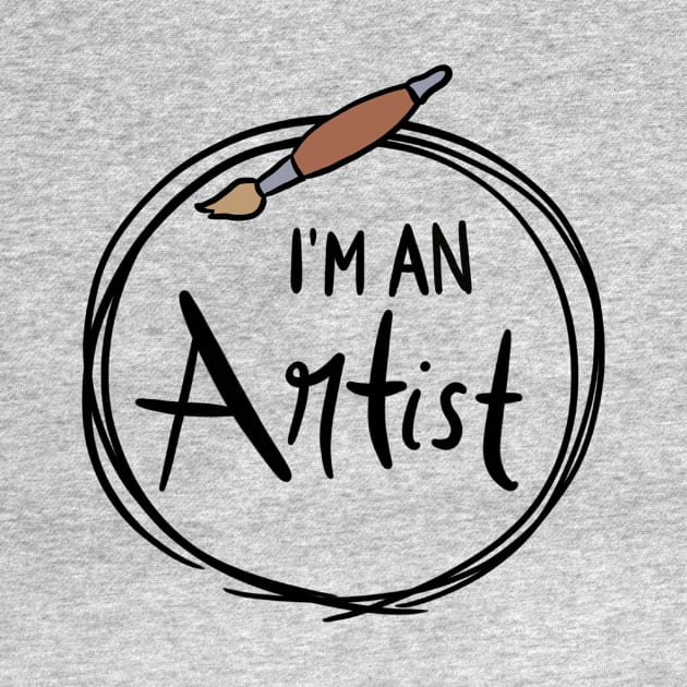 I'm an Artist: Paintbrush Edition by Carprincess